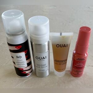 4 Lot Bundle of Hair Items 1 R+Co, 2 Quai & 1 Avevda BRAND NEW NWT NO BOXES